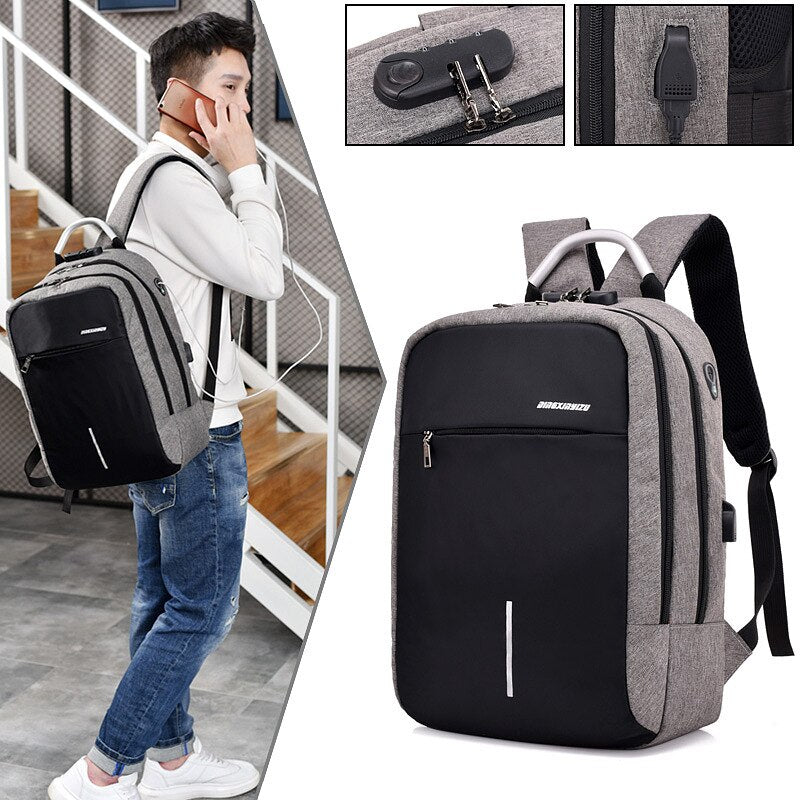 Anti theft Waterproof Backpack 2