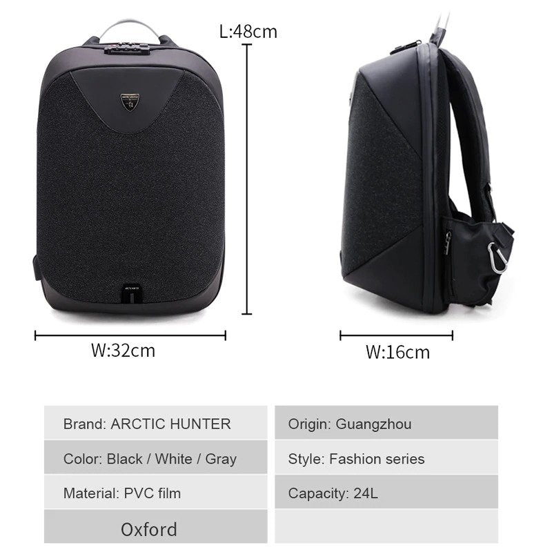 Anti Theft waterproof Backpack -15.6” 4
