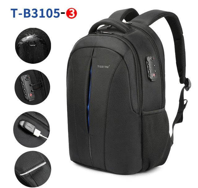 Anti Theft Travel Backpack - 5