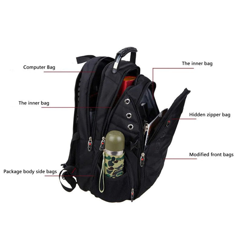 Men’s Anti theft Backpack ---6