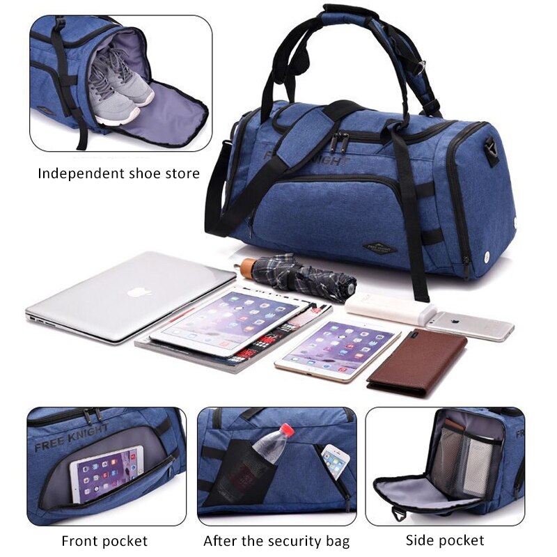 Anti theft Multifunctional Backpack 5 -6